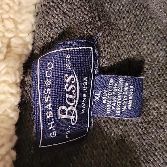 Green Mock Neck Sweater GH Bass - Picture 2 of 6